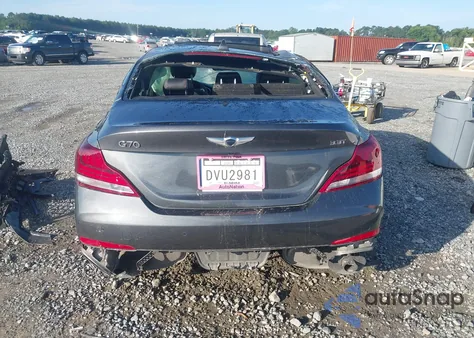 2019 Genesis G70 3.3T Advanced from USA, damaged, VIN KMTG34LE1KU043957